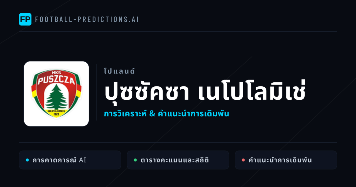 ปุซซัคซา เนโปโลมิเช่ การวิเคราะห์และสถิติ