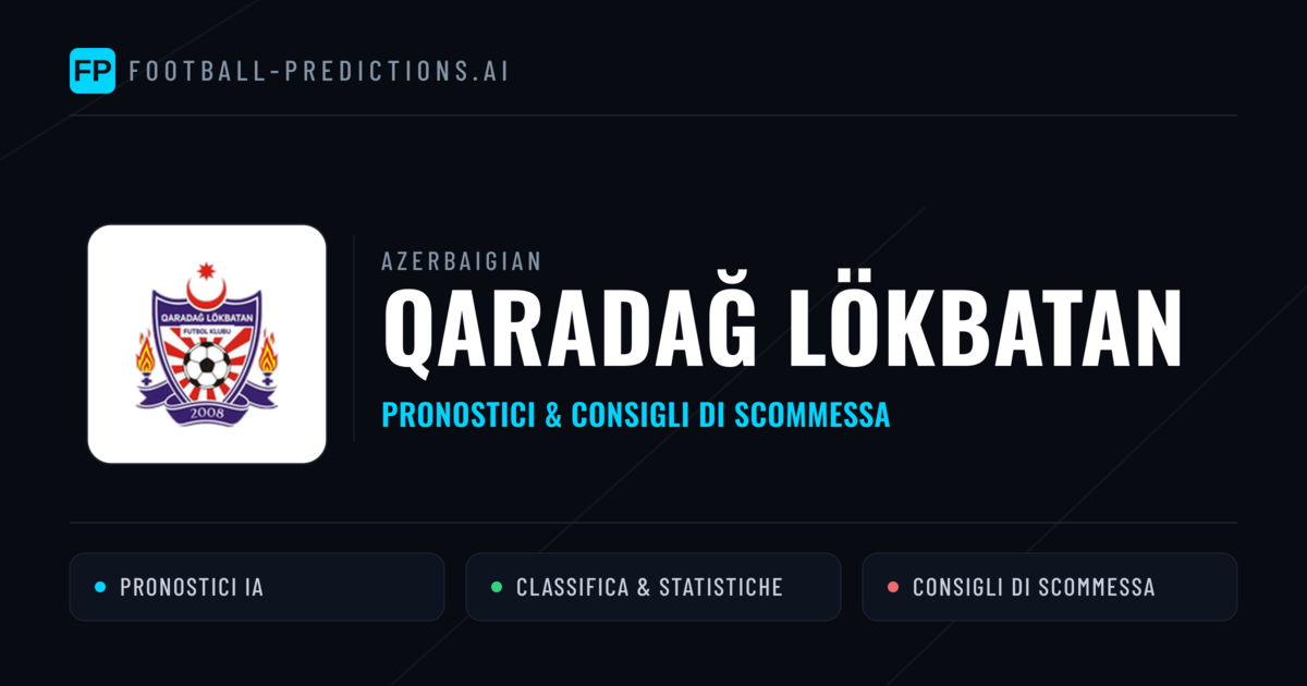 Pronostici e Statistiche Qaradağ Lökbatan