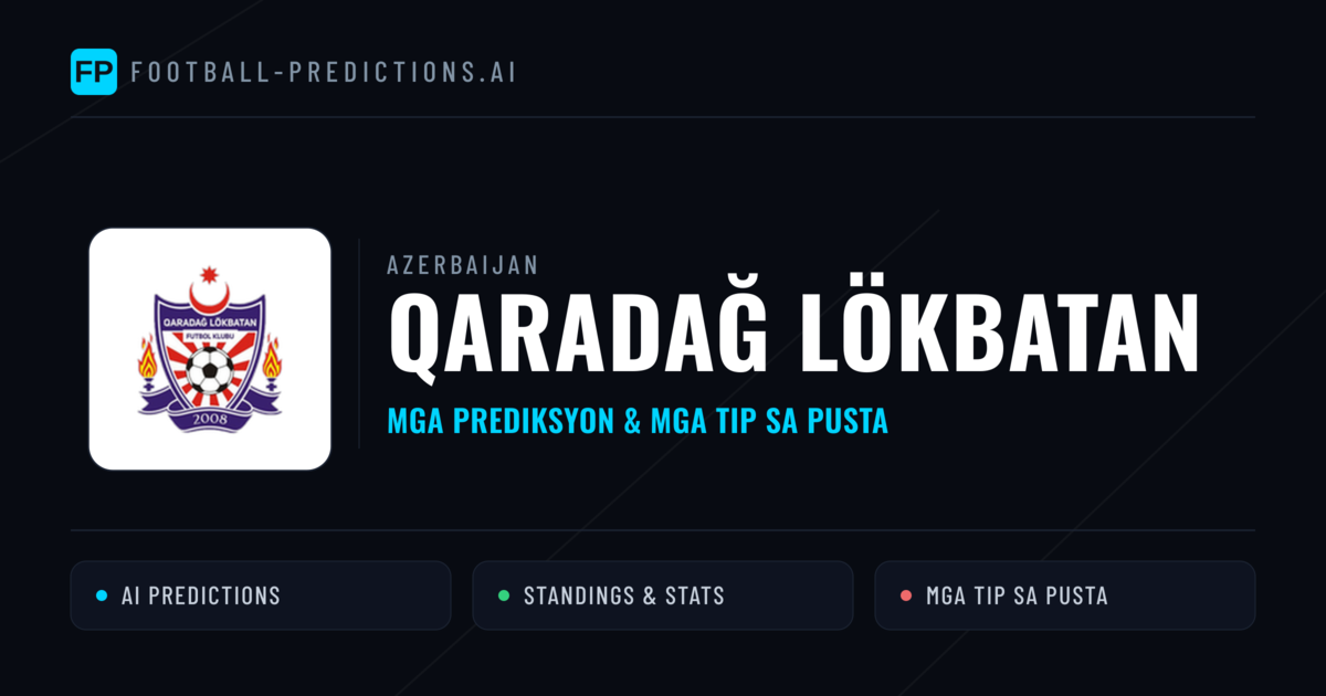 Qaradağ Lökbatan Predictions & Stats