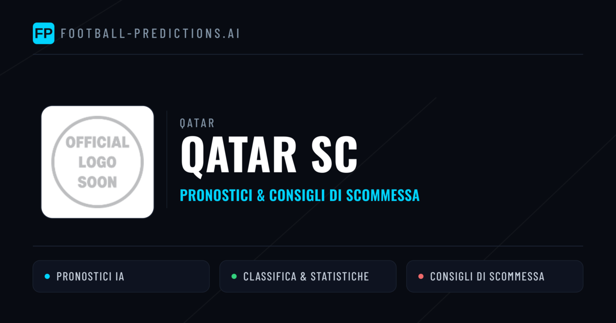 Pronostici e Statistiche Qatar SC