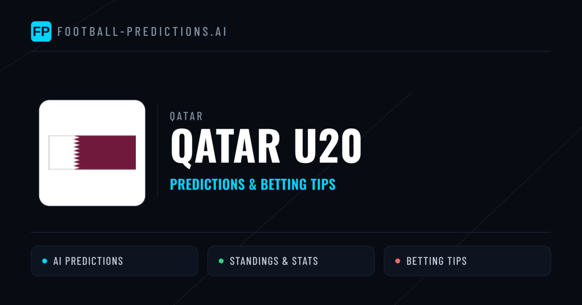Qatar U20 Predictions & Stats
