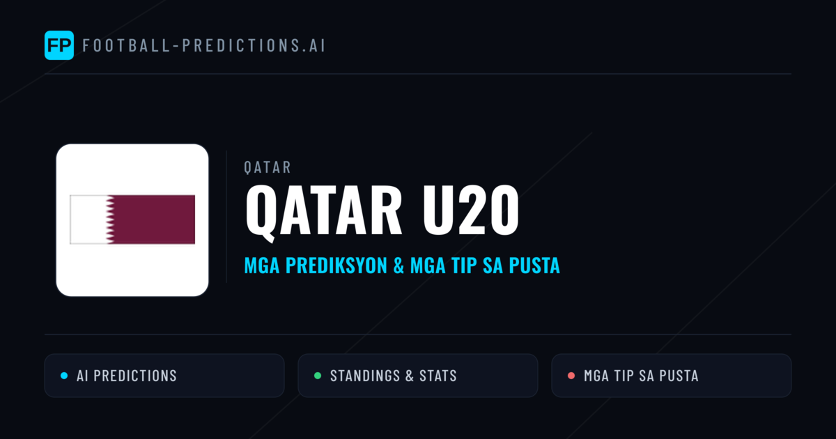 Qatar U20 Predictions & Stats
