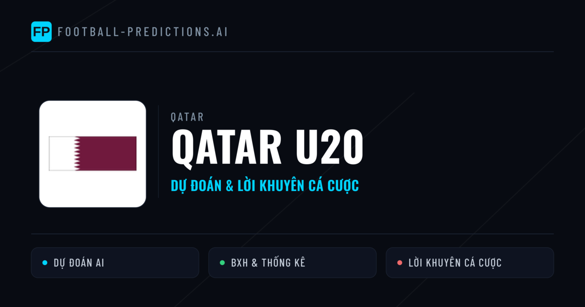 Qatar U20 Dự đoán & Thống kê