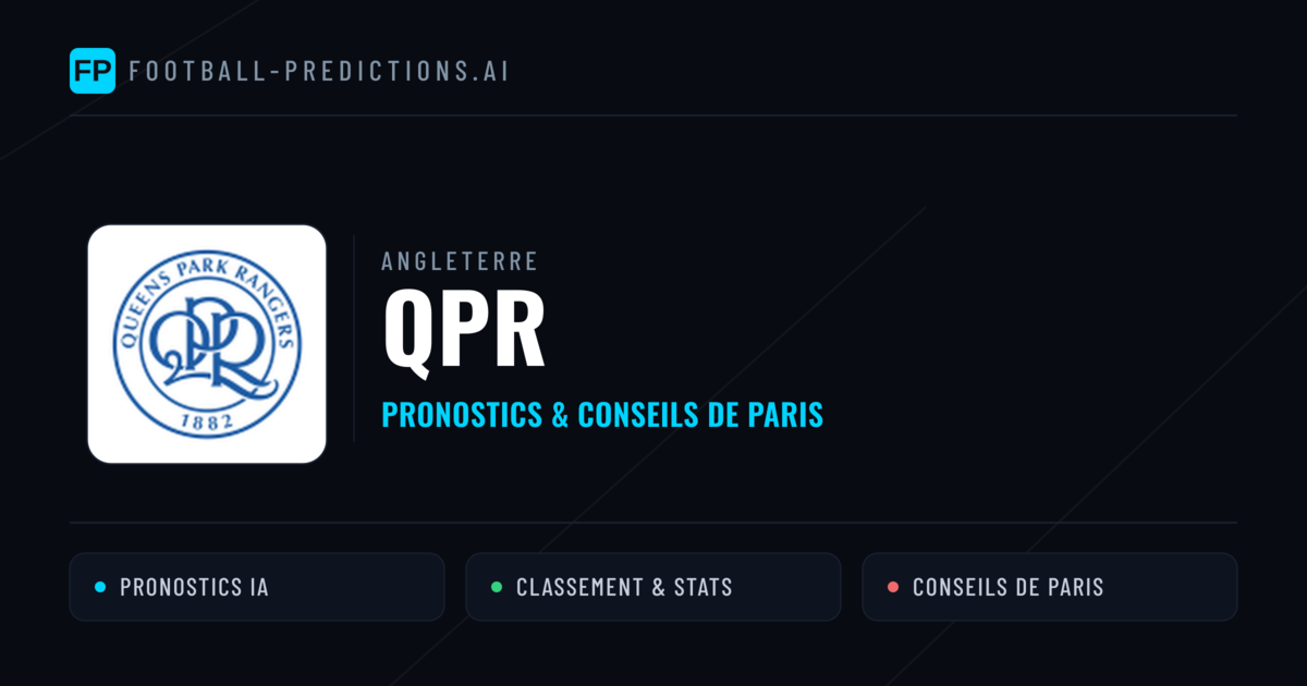 QPR Pronostics & Statistiques