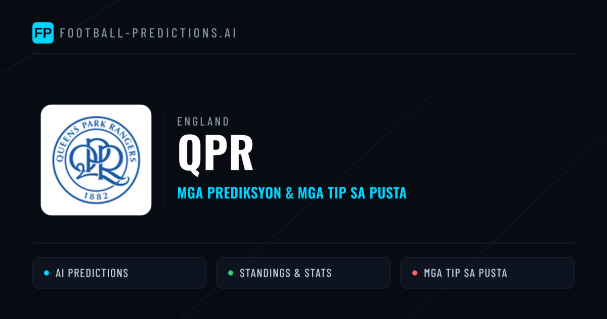 QPR Predictions & Stats