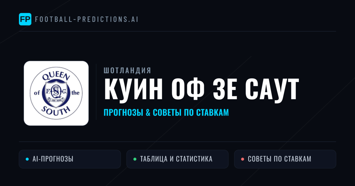Куин оф зе Саут прогнозы и статистика