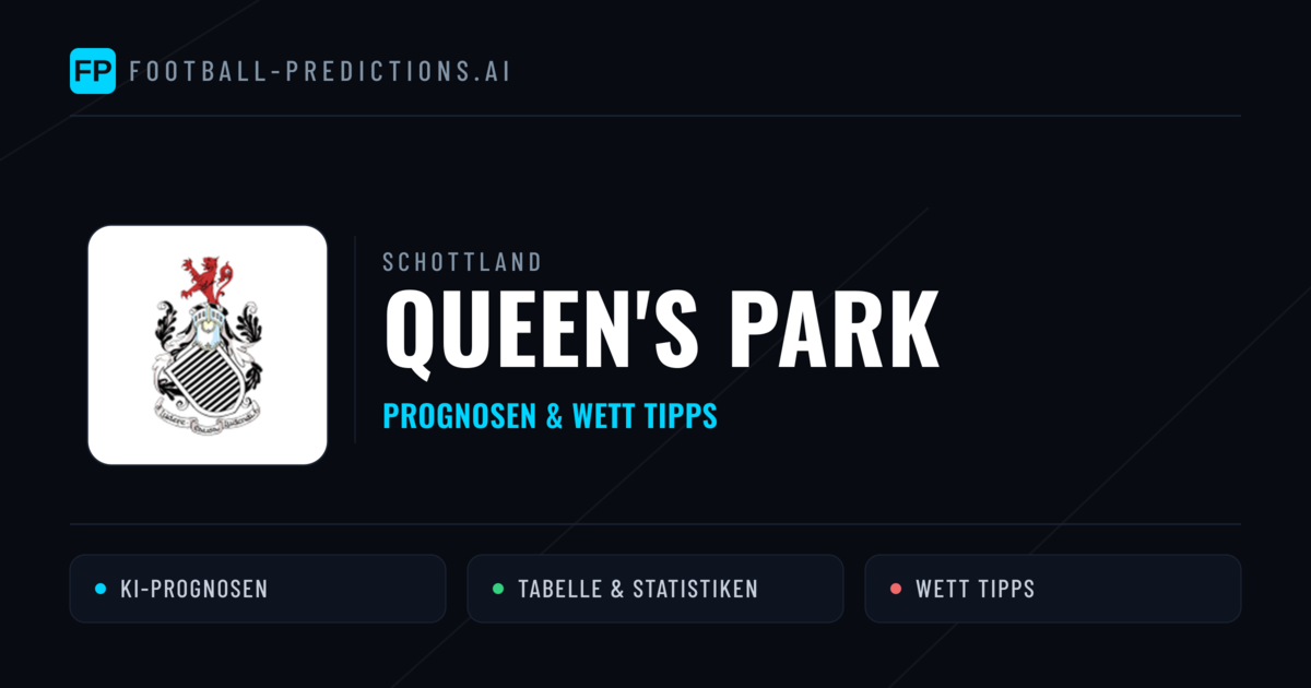 Queen's Park Prognosen & Statistiken
