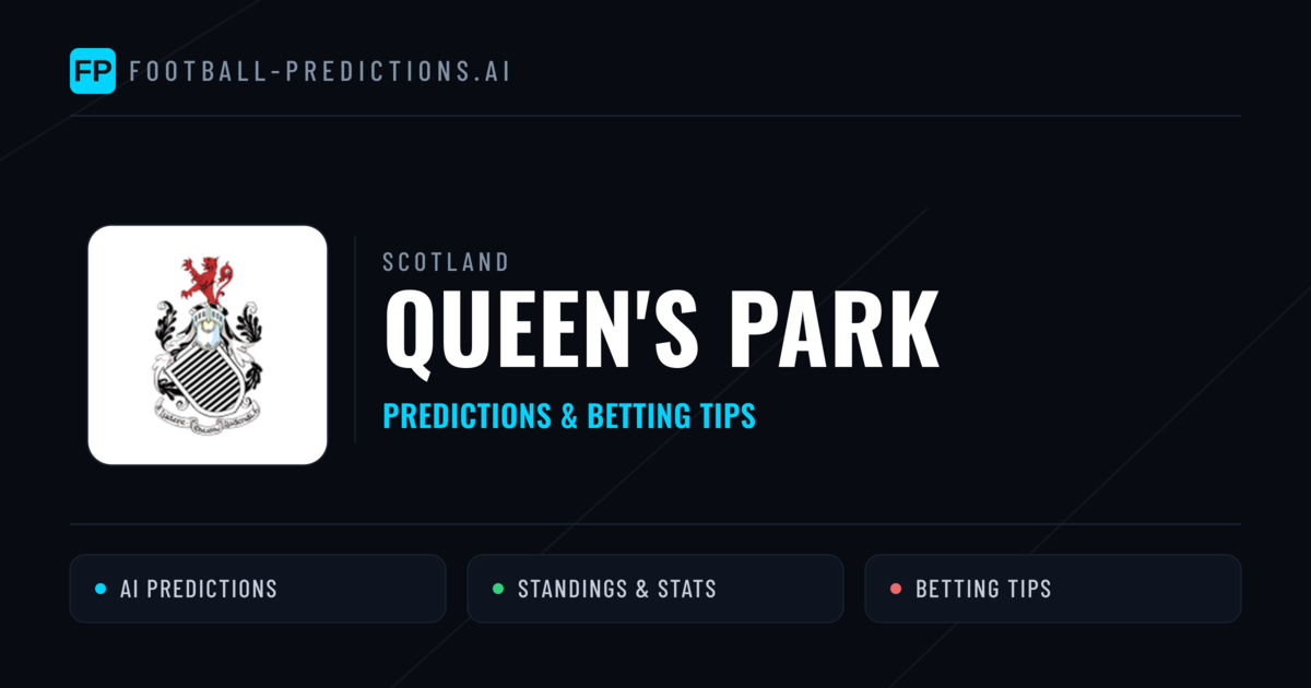 Queen's Park Predictions & Stats