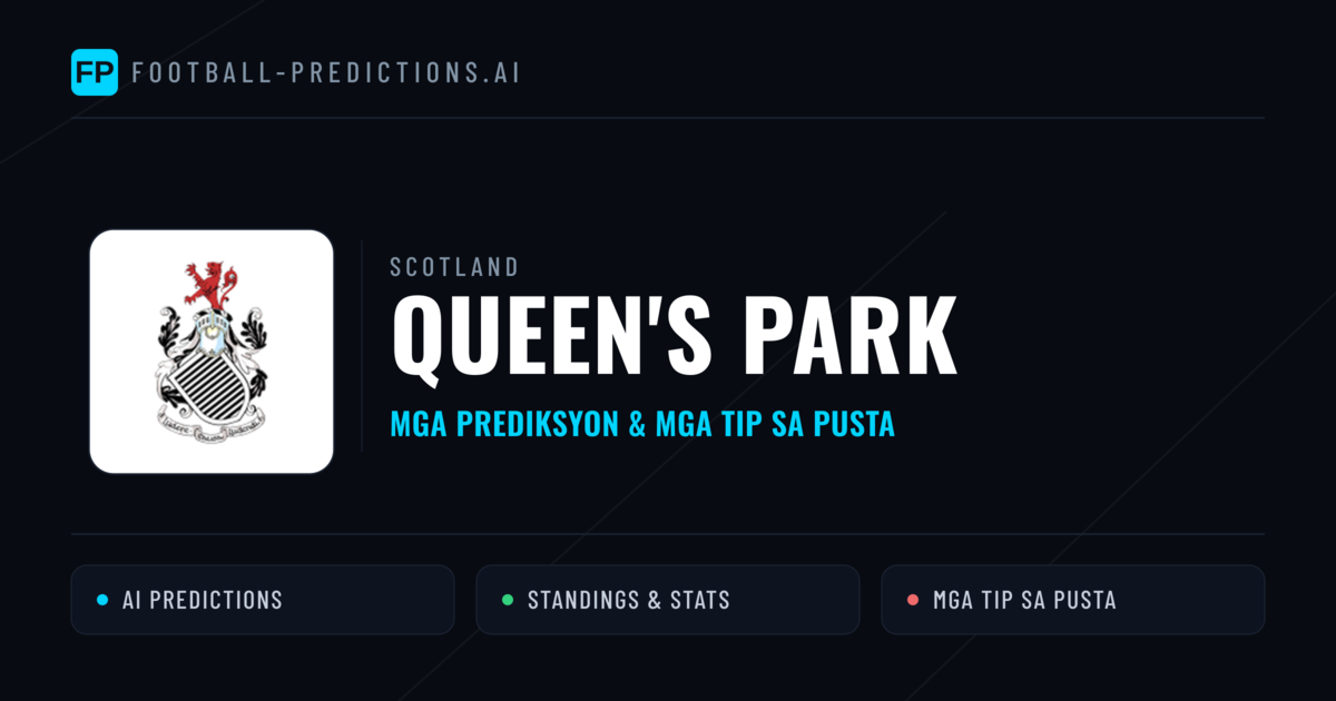 Queen's Park Predictions & Stats