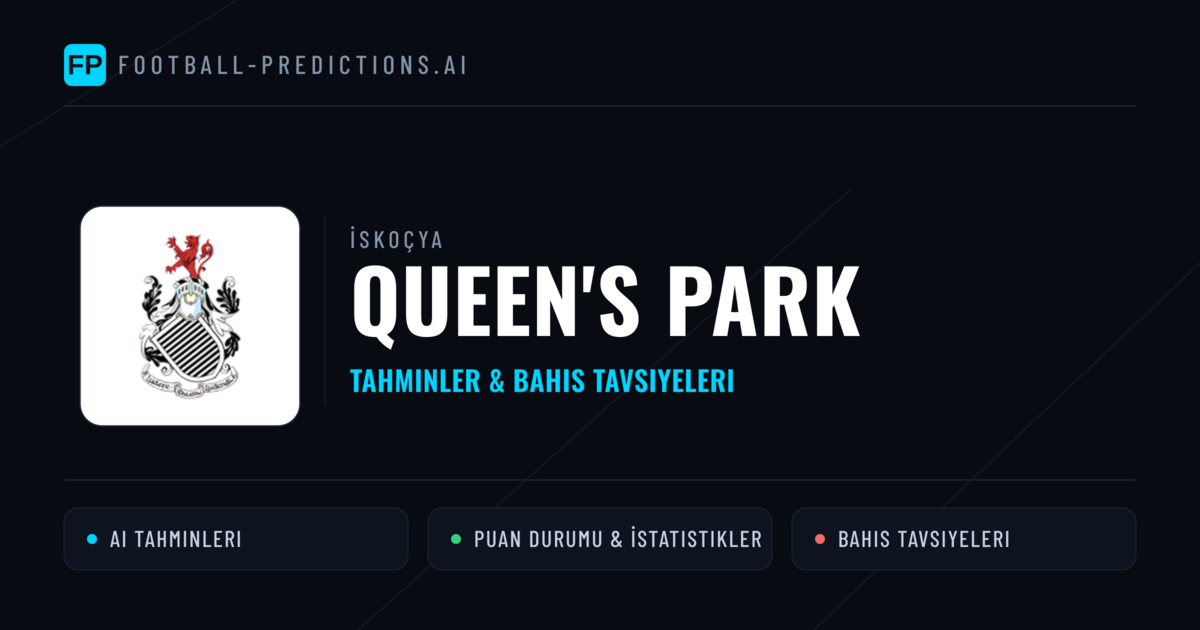 Queen's Park Tahminleri & İstatistikler