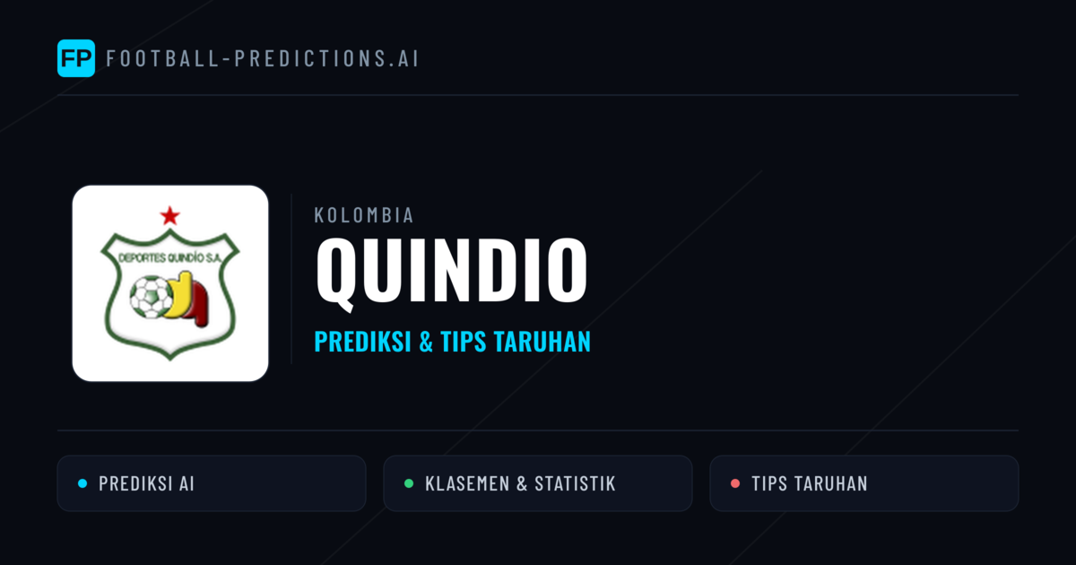 Quindio Prediksi & Statistik Piala Dunia