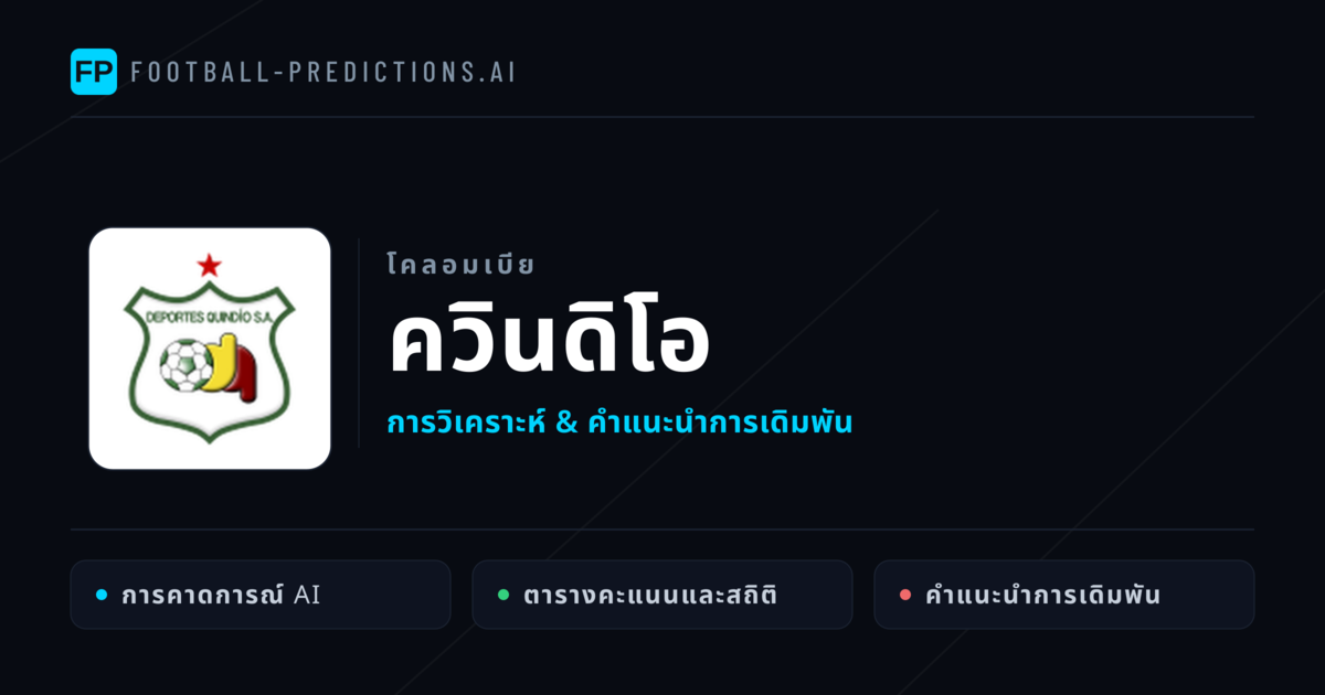 ควินดิโอ การวิเคราะห์และสถิติ