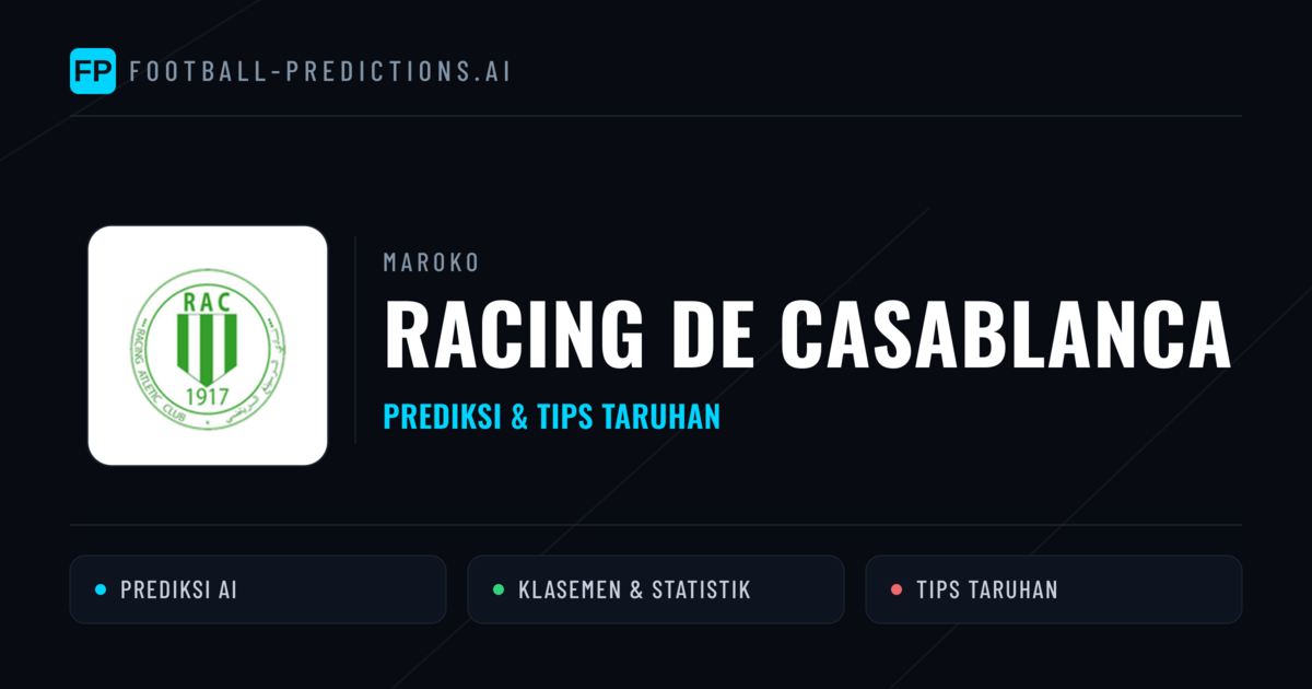 Racing de Casablanca Prediksi & Statistik Piala Dunia