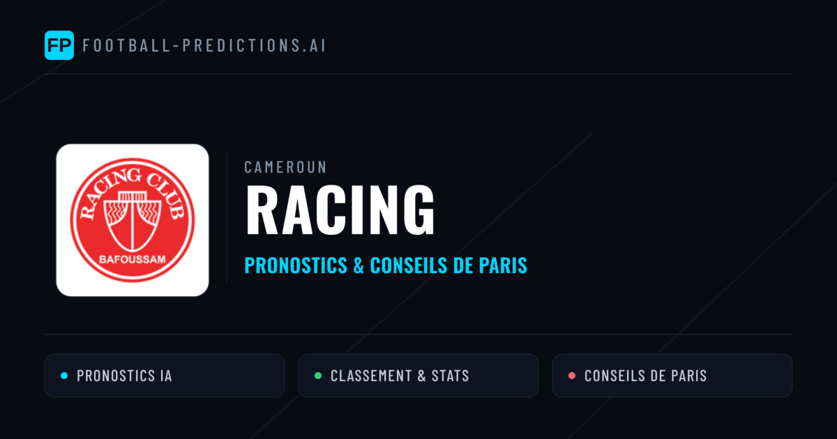 Racing Pronostics & Statistiques