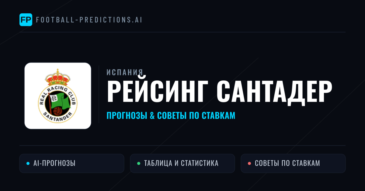 Рейсинг Сантадер прогнозы и статистика