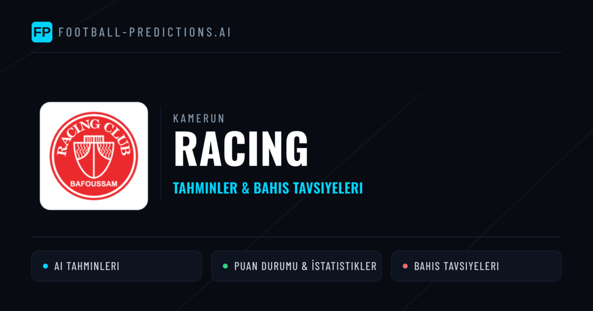 Racing Tahminleri & İstatistikler