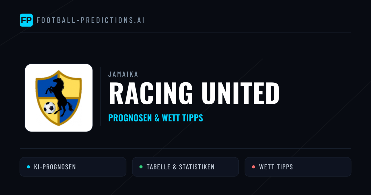 Racing United Prognosen & Statistiken