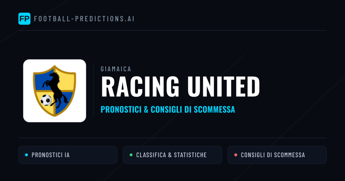 Pronostici e Statistiche Racing United