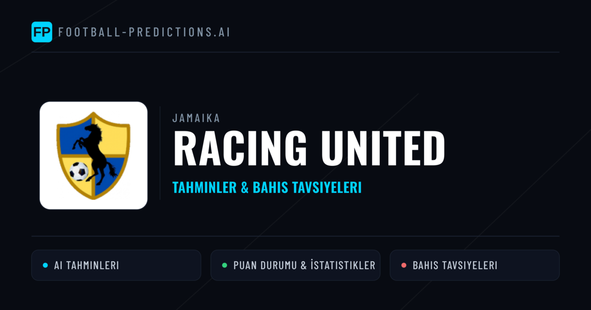 Racing United Tahminleri & İstatistikler