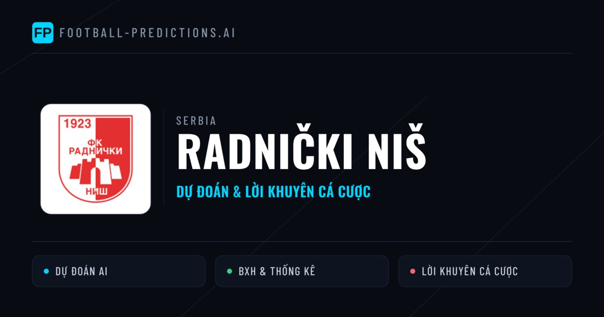 Radnički Niš Dự đoán & Thống kê