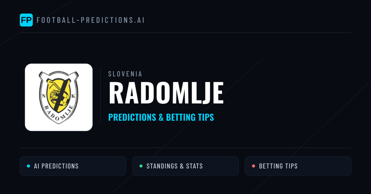 Radomlje Predictions & Stats