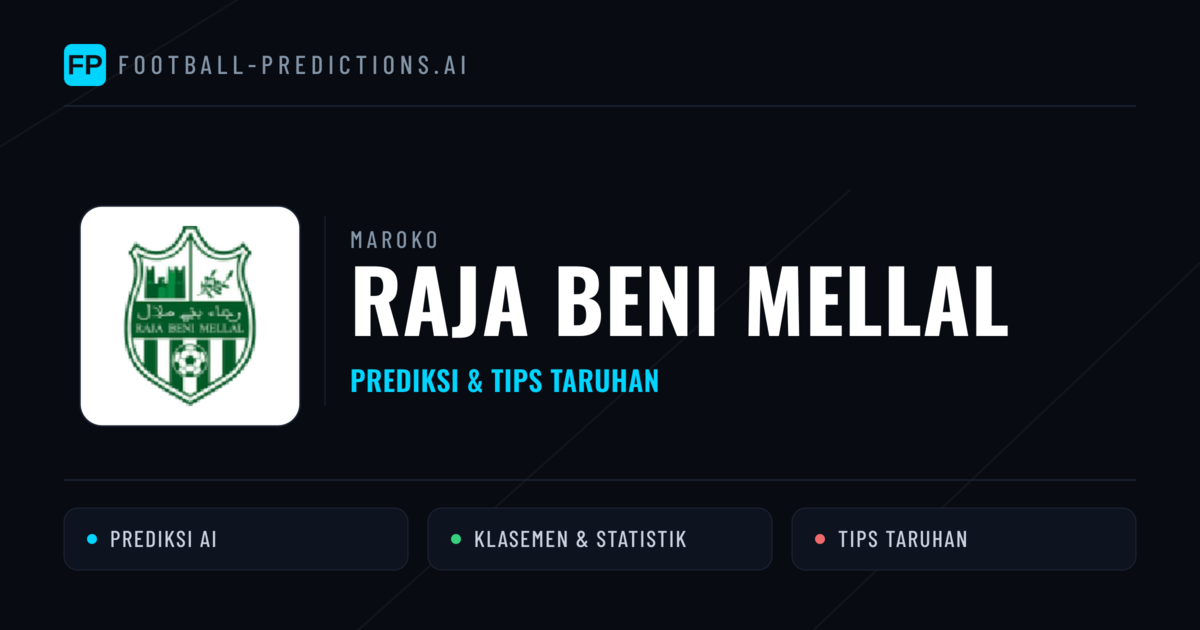 Raja Beni Mellal Prediksi & Statistik Piala Dunia