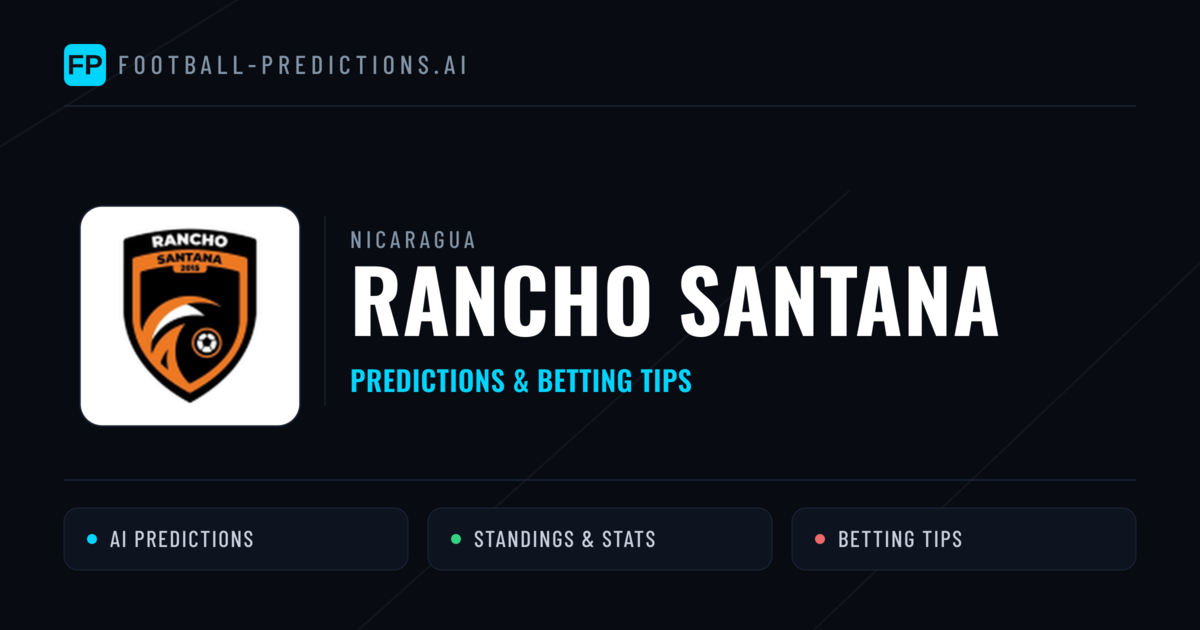 Rancho Santana Predictions & Stats