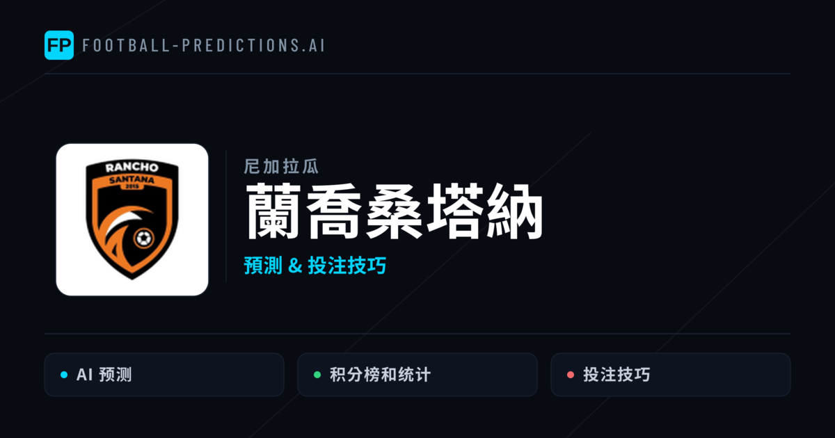 蘭喬桑塔納 運彩分析|足球預測與數據