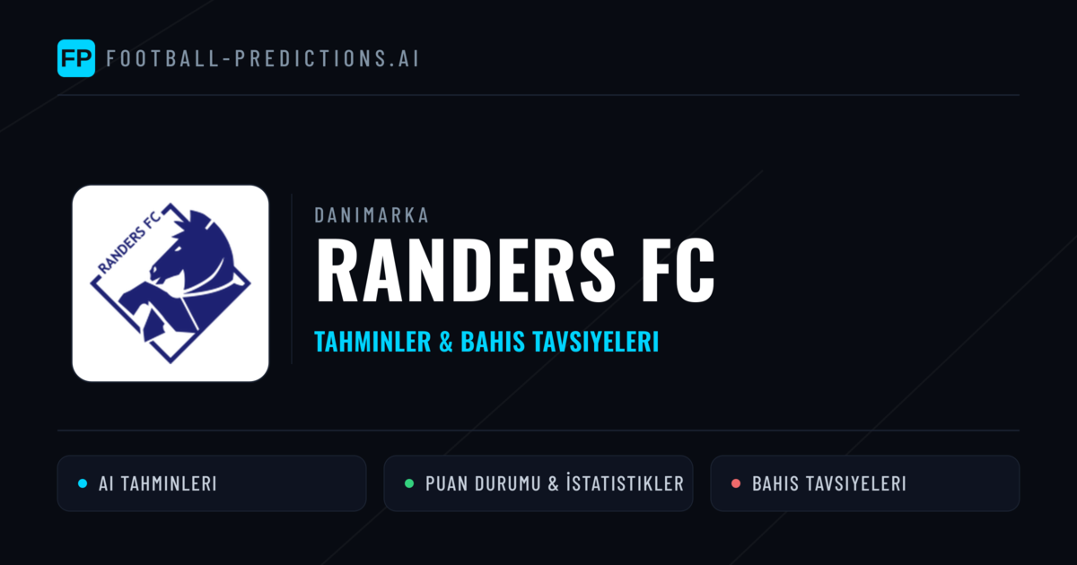 Randers FC Tahminleri & İstatistikler