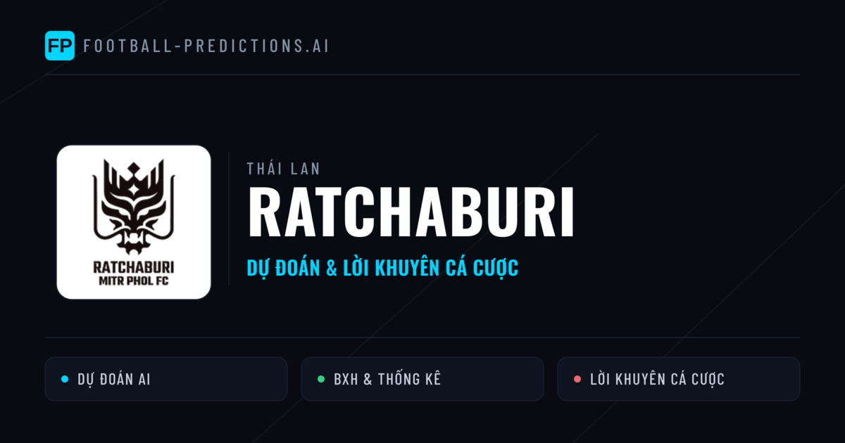 Ratchaburi Dự đoán & Thống kê