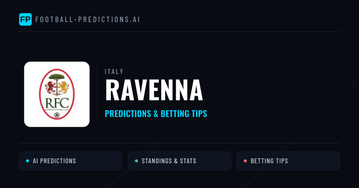 Ravenna Predictions & Stats