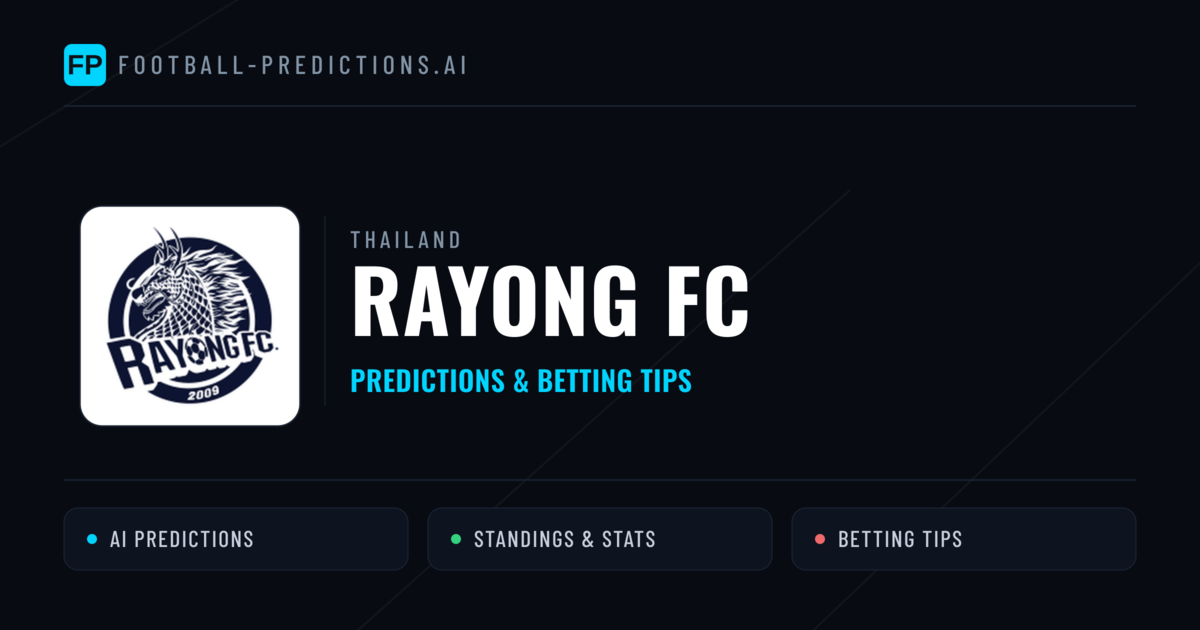 Rayong FC Predictions & Stats