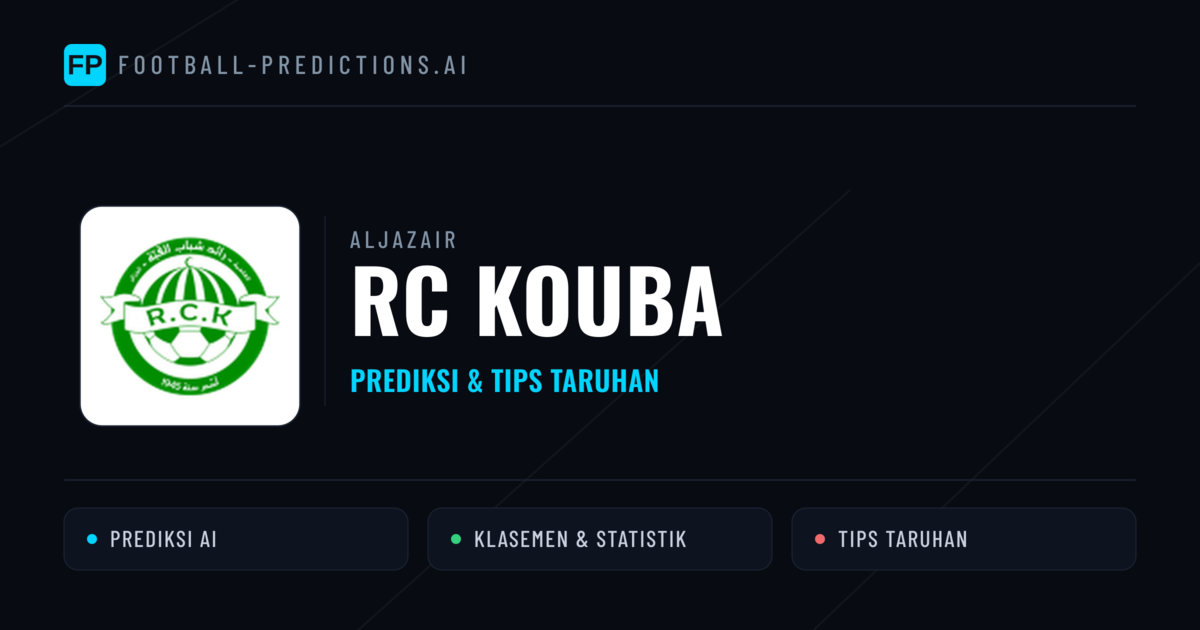 RC Kouba Prediksi & Statistik Piala Dunia