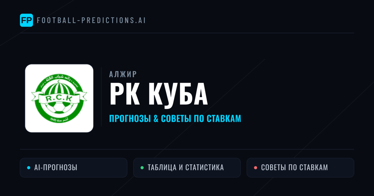 РК Куба прогнозы и статистика