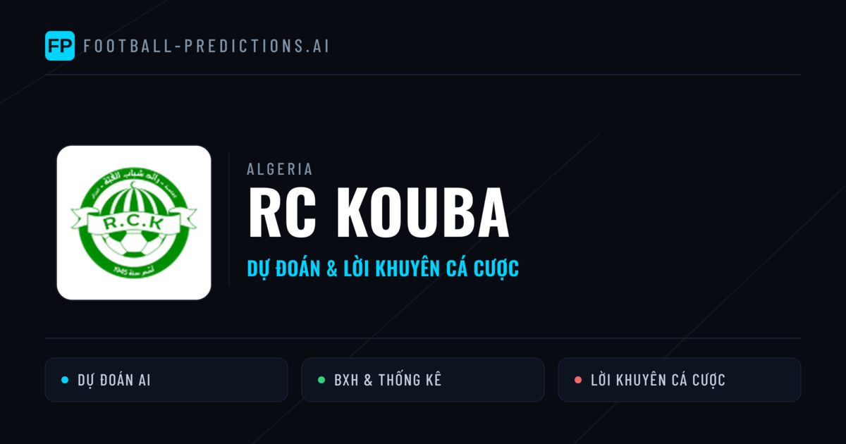 RC Kouba Dự đoán & Thống kê