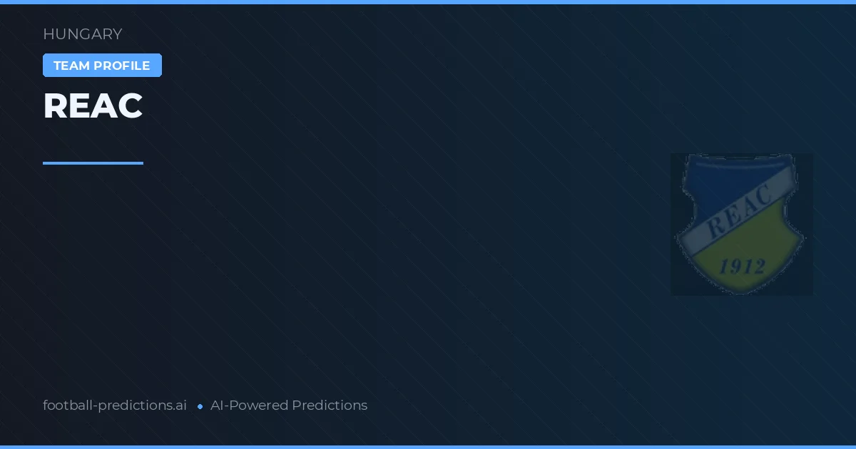 REAC Predictions & Stats