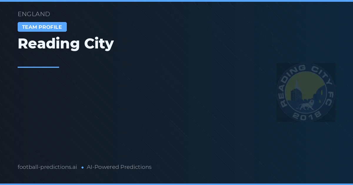 Reading City Predictions & Stats