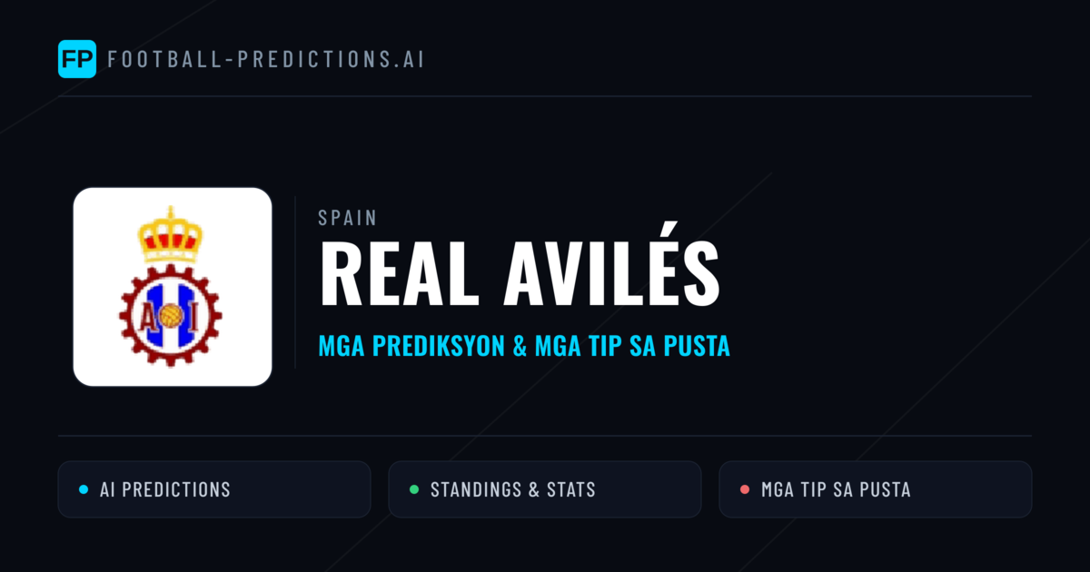 Real Avilés Predictions & Stats
