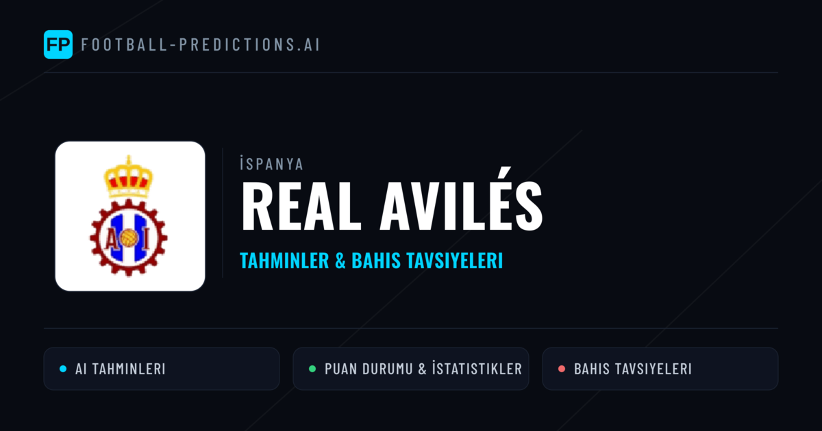 Real Avilés Tahminleri & İstatistikler