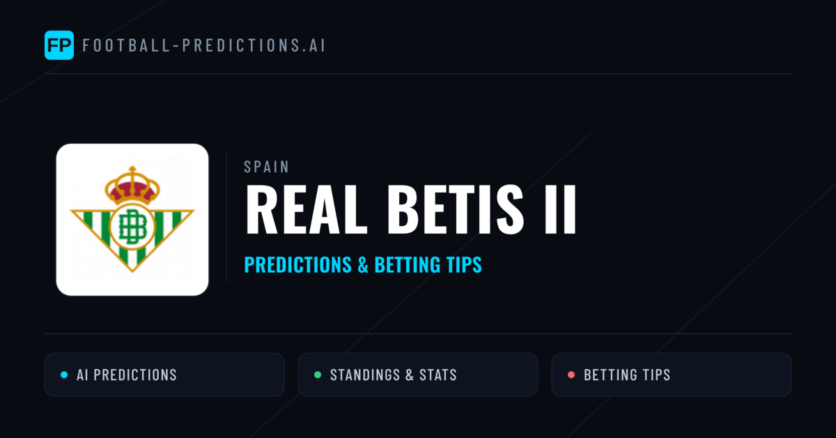 Real Betis II Predictions & Stats