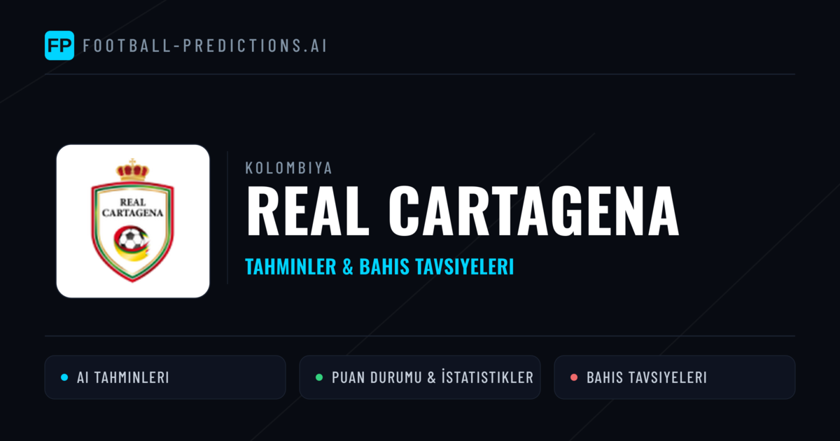 Real Cartagena Tahminleri & İstatistikler