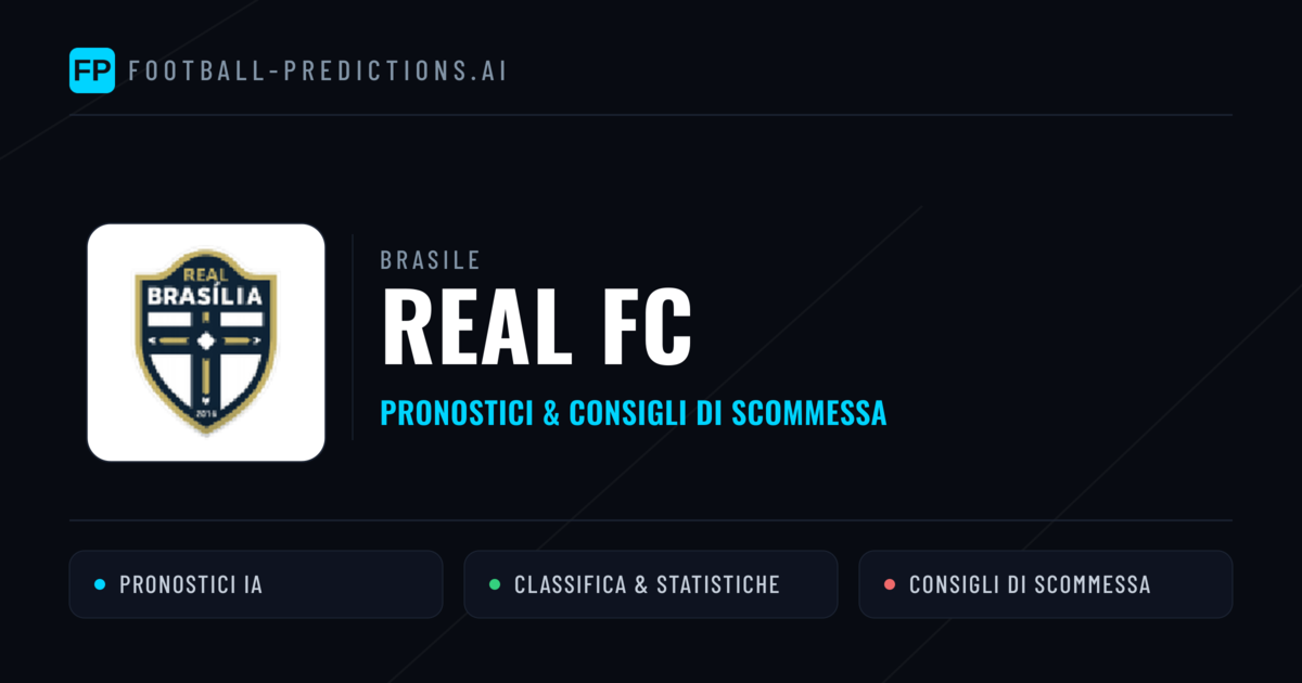 Pronostici e Statistiche Real FC