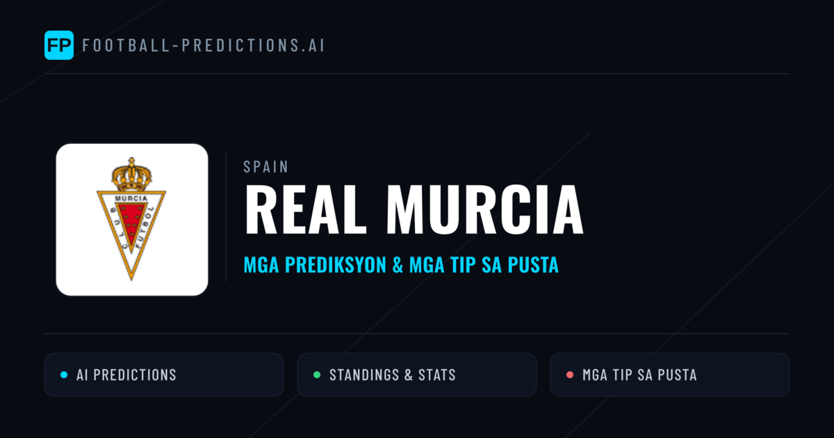 Real Murcia Predictions & Stats