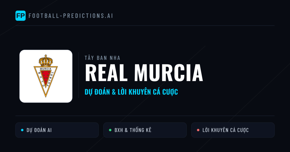 Real Murcia Dự đoán & Thống kê