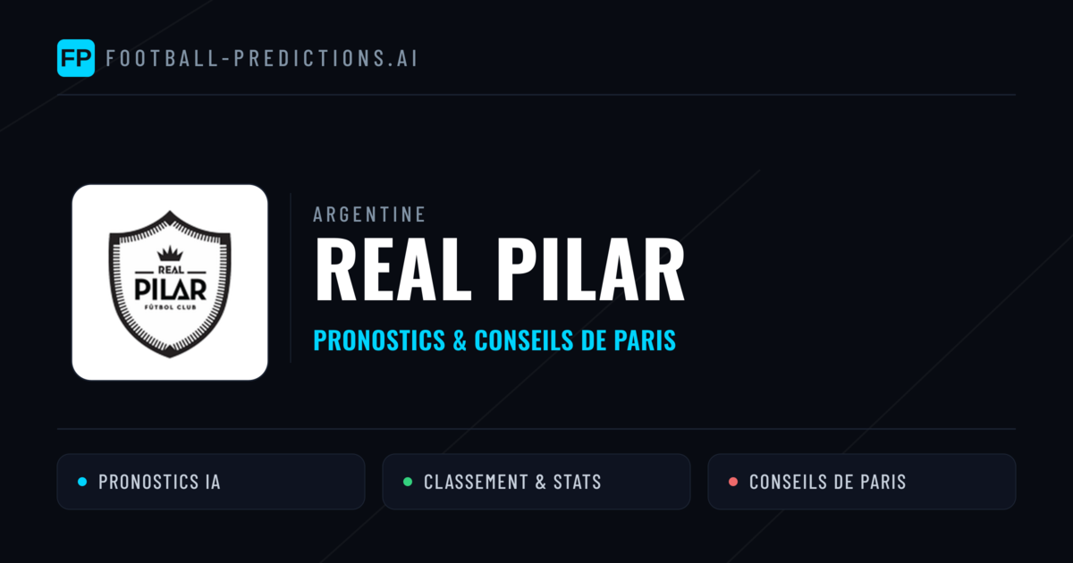 Real Pilar Pronostics & Statistiques
