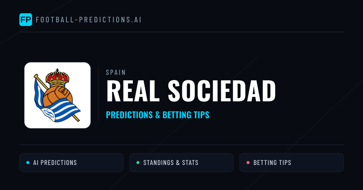Real Sociedad Predictions & Stats