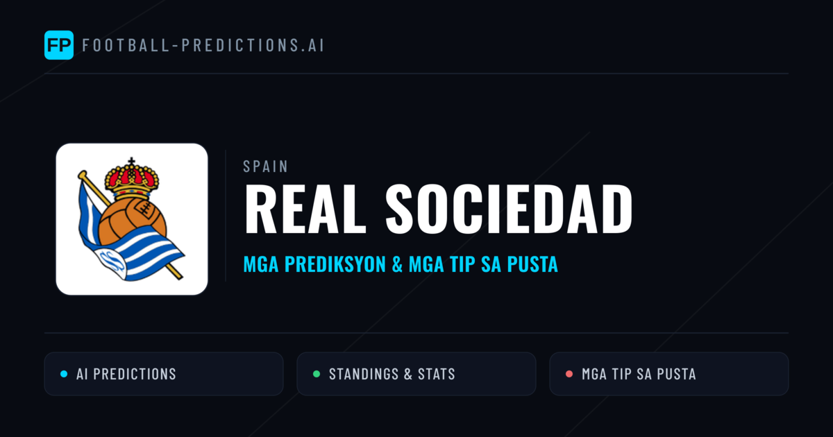 Real Sociedad Predictions & Stats
