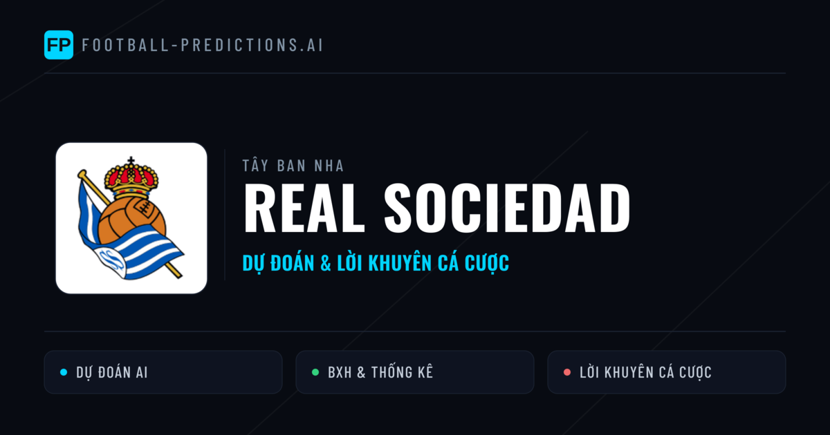 Real Sociedad Dự đoán & Thống kê