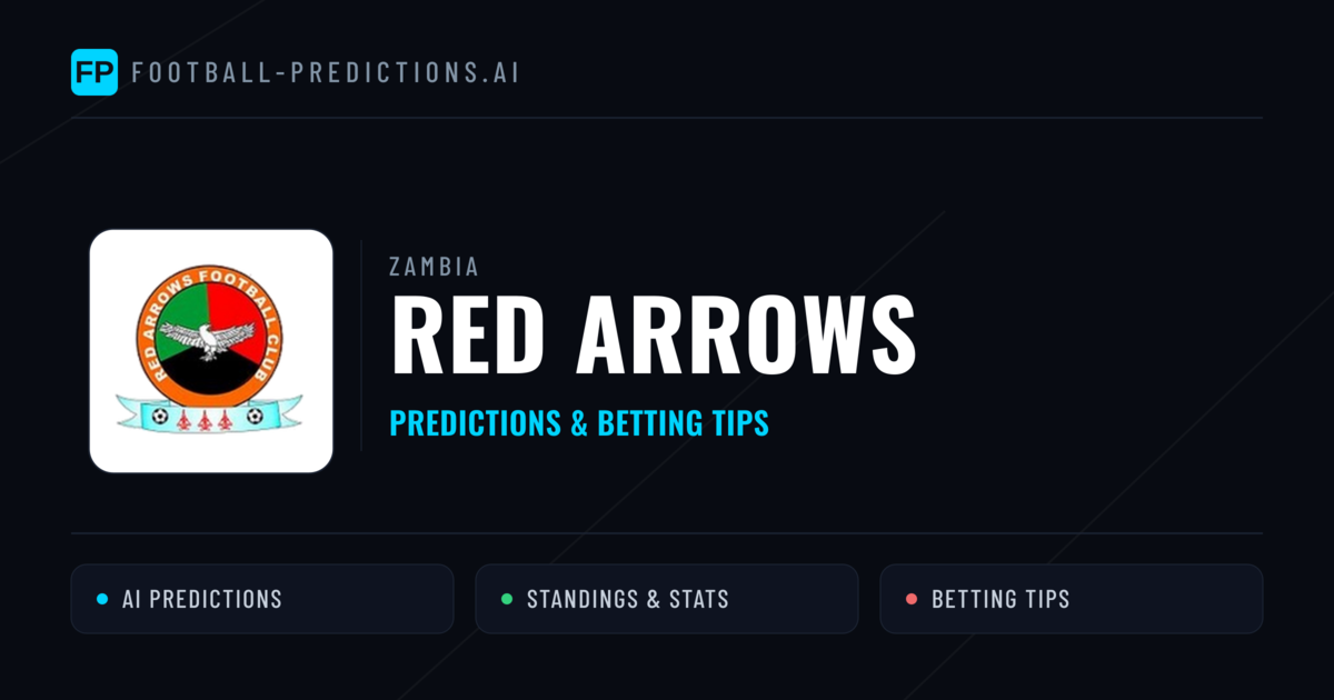 Red Arrows Predictions & Stats