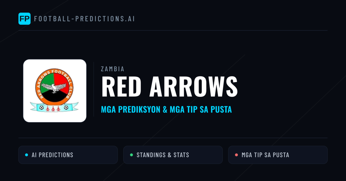 Red Arrows Predictions & Stats